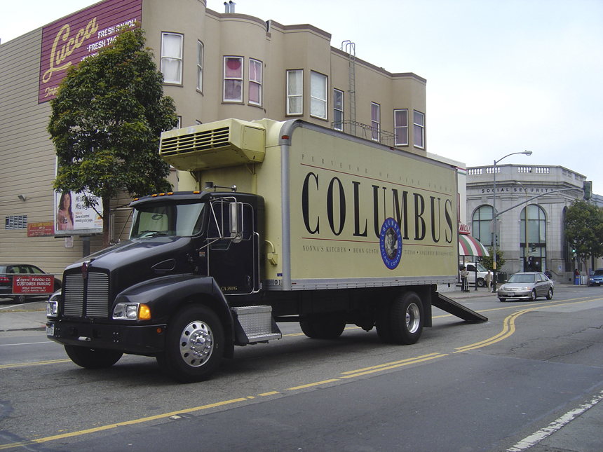 Columbus Salame Company Kenworth
